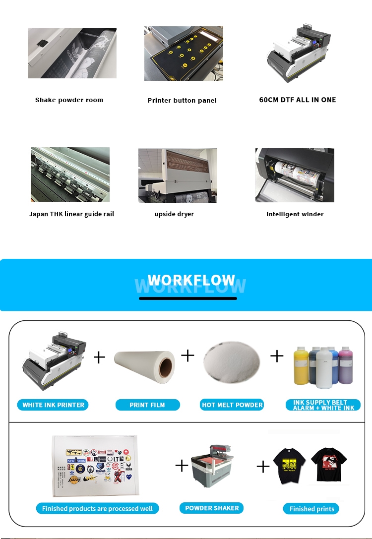 ventaja de dtf todo en una impresora