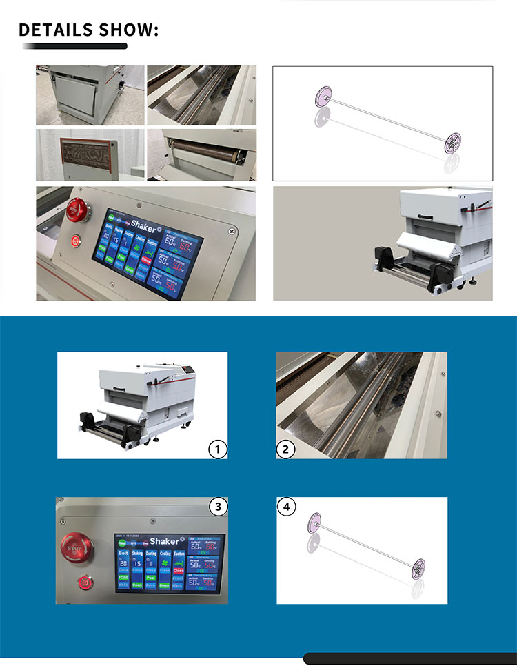 Detalle del agitador dtf