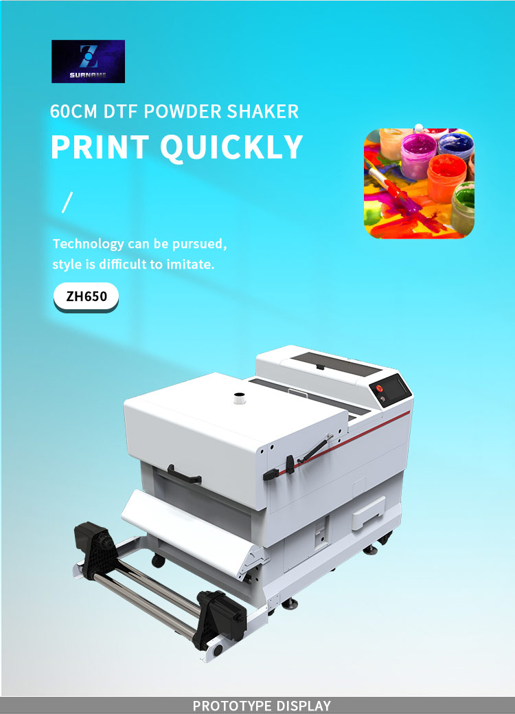 Máquina secadora agitadora dtf de 60 cm